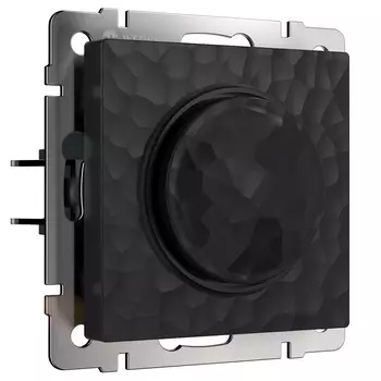 Диммер Werkel Hammer встраиваемый черный поворотно-нажимной (a052043)