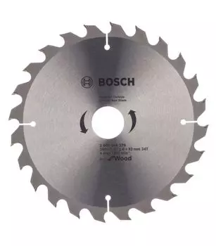 Диск пильный по дереву Bosch Optiline ECO (2608644379) 200х32х1,6/2,6 мм 24 зуба
