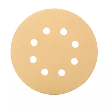 Диск шлифовальный КМ Gold d125 мм P100 на липучку бумажная основа (5 шт.)