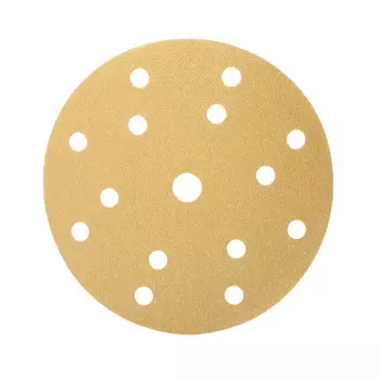 Диск шлифовальный КМ Gold d150 мм P180 на липучку бумажная основа (5 шт.)