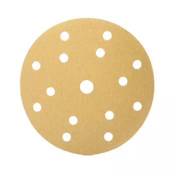 Диск шлифовальный КМ Gold d150 мм P40 на липучку бумажная основа (5 шт.)