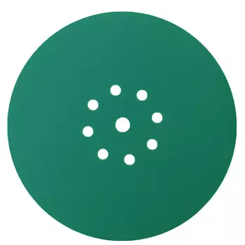Диск шлифовальный КМ Green Film d225 мм Р40 на липучку пленочная основа (3 шт.)