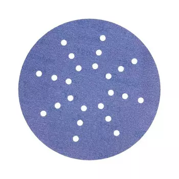 Диск шлифовальный КМ Purple d225 мм Р40 на липучку бумажная основа (5 шт.)