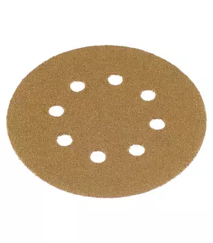 Диск шлифовальный Starcke d125 мм P40 на липучку перфорированный (5 шт.)