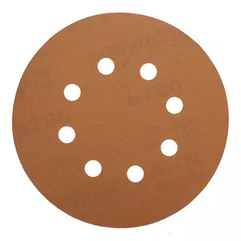 Диск шлифовальный Sunmight Gold d125 мм P240 на липучку бумажная основа (5 шт.)