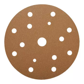 Диск шлифовальный Sunmight Gold d150 мм P80 на липучку бумажная основа (5 шт.)