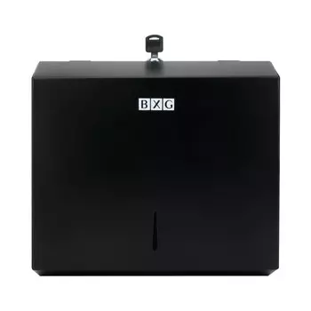 Диспенсер BXG PD-5003В для бумажных полотенец нержавеющая сталь черный (1750502)