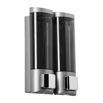 Диспенсер для мыла Nofer Hotel 400 мл пластик черный (03032.T)