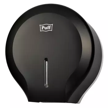 Диспенсер Puff 7130Bl для туалетной бумаги пластик черный