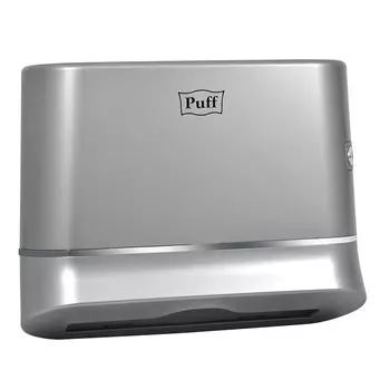 Диспенсер Puff для бумажных полотенец пластик хром (5135S)