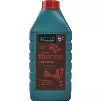 Добавка для теплых/ наливных/ промышленных полов и стяжек CemMix CemThermo 1 л