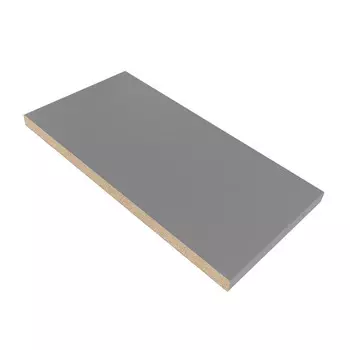 Доборная планка 200х8х2070 мм финишпленка серая (1 шт.)