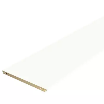 Доборная планка телескопическая Alto 21 150х8х2150 мм ПЭТ белый опал (1 шт.)