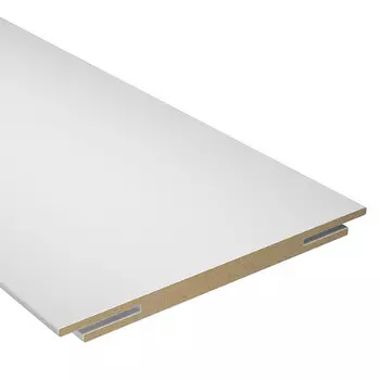 Доборная планка телескопическая Классик 02 120х10х2060 мм финишпленка белый шелк (1 шт.)