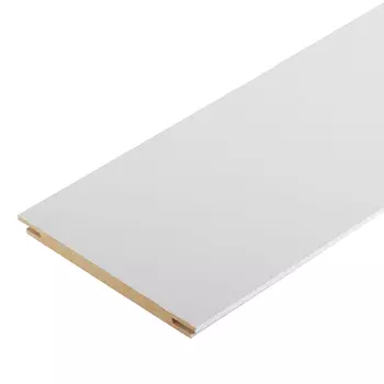 Доборная планка телескопическая Ольсен 150х10х2150 мм эмаль белая (1 шт.)