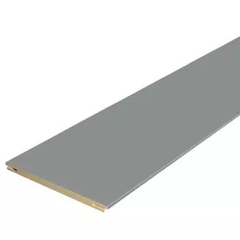 Доборная планка телескопическая Style 1 150х8х2150 мм эмаль серый агат (1 шт.)
