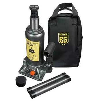 Домкрат гидравлический бутылочный Berger 4 т (BG1270)