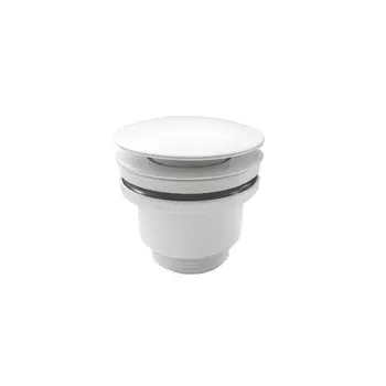 Донный клапан McAlpine клик-клак 1 1/4 белый (BCWP60-MWH)