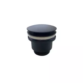 Донный клапан McAlpine клик-клак 1 1/4 черный (BCWP60-MBL)