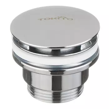 Донный клапан Tokito клик-клак 1 1/4 хром (TOK-SHI-64CH)