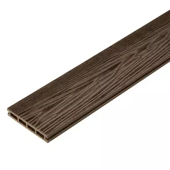 Доска террасная Greenwerk 24х146х3000 мм двухсторонняя обработка ДПК венге