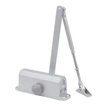 Доводчик дверной Corsa Deco (15-25 кг) серебро