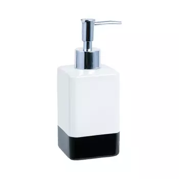 Дозатор для мыла Fixsen Text настольный керамика белый (FX-230-1)