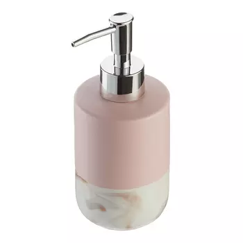 Дозатор для мыла Fora Trendy настольный керамика розовый (For-TR021)