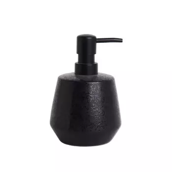 Дозатор для мыла Fora Tidal настольный керамика черный (FOR-TID021)