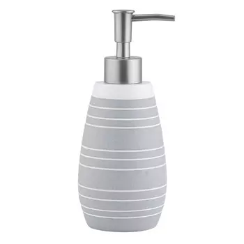 Дозатор для мыла Master House Granit настольный полирезин серый (75206)