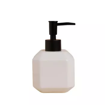 Дозатор для мыла Sima Land Артемида настольный керамика белый (5459647)