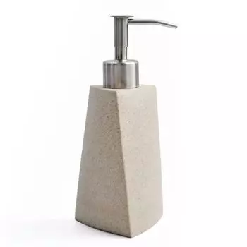 Дозатор для мыла WasserKraft Ohre настольный полирезин бежевый (K-37799)