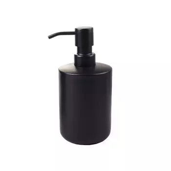 Дозатор для мыла Zenfort Ария настольный металл черный (106606)