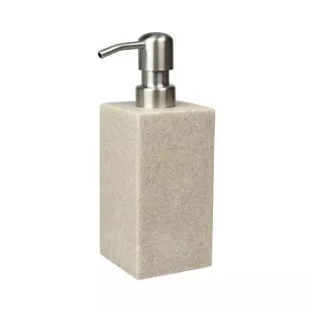Дозатор для мыла Zenfort Sandy настольный полирезин бежевый (106923)