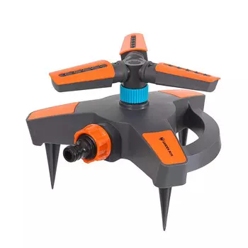 Дождеватель 1/2х3/4 Garden Жук пластиковый вращающийся 2 режима (322714-00)