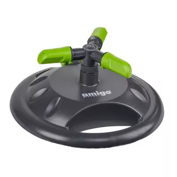 Дождеватель Amigo пластиковый вращающийся 1 режим (79013)