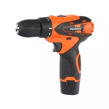 Дрель-шуруповерт аккумуляторная Patriot BR 114LI 12 В 2 Ач Li-Ion 2 АКБ и ЗУ (180201405)