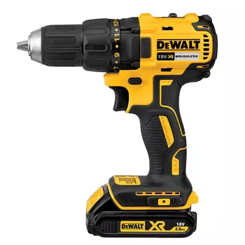 Дрель-шуруповерт аккумуляторная DeWalt DCD777S2T 18 В 1,5 Ач Li-Ion 2 АКБ и ЗУ