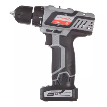 Дрель-шуруповерт аккумуляторная Интерскол Да-18ЭР 18 В 2 Ач Li-Ion 2 АКБ и ЗУ (436.2.2.20)