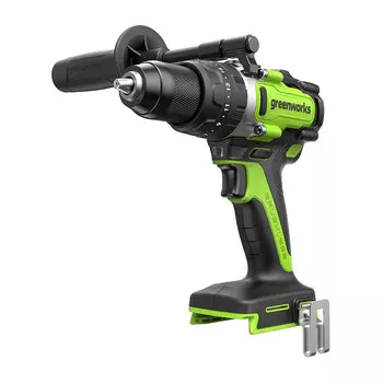 Дрель-шуруповерт ударная аккумуляторная бесщеточная Greenworks GD24DD140 24 В без АКБ и ЗУ (3707607)