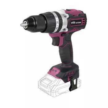 Дрель-шуруповерт ударная аккумуляторная КМ АТОМ 18 В без АКБ и ЗУ (CID-187BL)