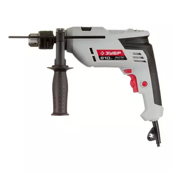 Дрель сетевая ударная Зубр ДУ-810 ЭРМ2 810 Вт ключевой патрон