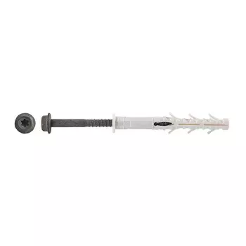 Дюбель фасадный Tech-Krep Pro TSX-500F с шурупом шестигранная головка 10x160 мм (120 шт.)