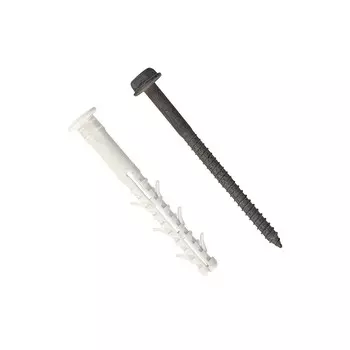 Дюбель фасадный Tech-Krep Pro TSX-500F с шурупом шестигранная головка 10x80 мм (200 шт.)