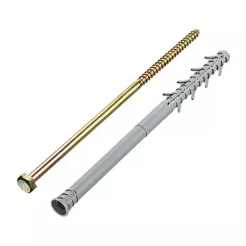 Дюбель фасадный Tech-Krep TSX-S с шурупом шестигранная головка 10x200 мм (25 шт.)