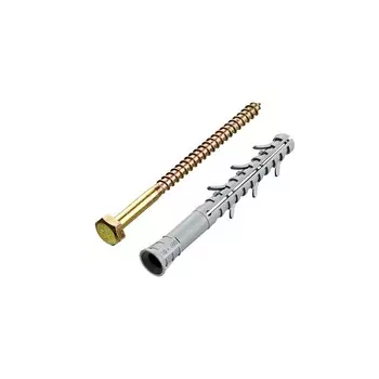 Дюбель фасадный Tech-Krep TSX-S с шурупом шестигранная головка 10x100 мм (50 шт.)