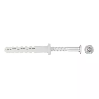 Дюбель-гвоздь Friulsider TPP 6x40 мм цилиндрическая манжета нейлон (200 шт.)