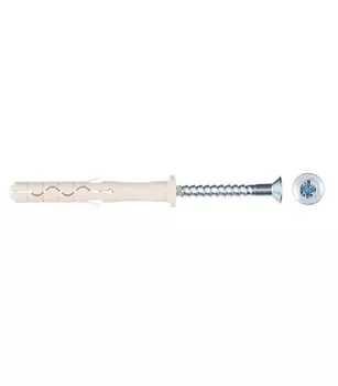 Дюбель-гвоздь Sormat 8x60 мм цилиндрическая манжета нейлон (100 шт.)