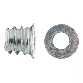 Дюбель мебельный металлический M6 (10 шт.)