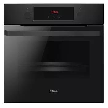 Духовой шкаф электрический встраиваемый Hansa Quadrum 595 мм черный (BOES68454)